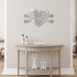 Custom Fancy Heart Name Wall Art